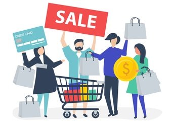 people shopping with a credit card 53876 43130