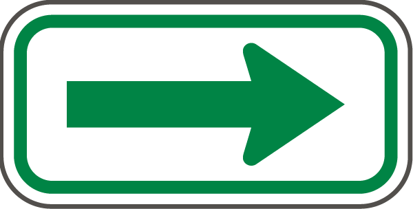 green arrow right